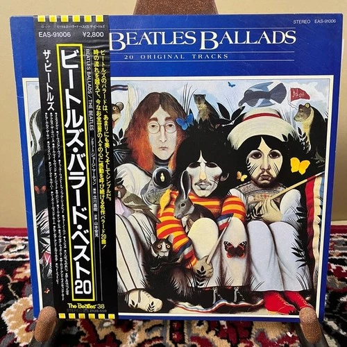 The Beatles BEATLES BALLADS EAS-91006 Japanese Obi Album LP Vinyl Record Japan