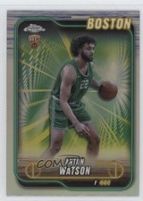 2024-25 Topps Chrome Refractor Anton Watson #107 u7e