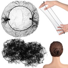 400 Pcs Hair Nets for Women Hair Nets for Food Service Invisible Elastic Edge Me
