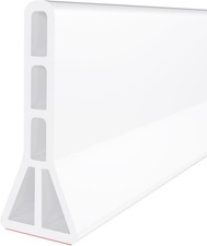 3" High Shower Threshold Water Dam 59 IN Collapsible Shower Water Splash