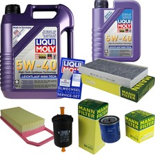 INSPEKTIONSKIT FILTER LIQUI MOLY ÖL 6L 5W-40 für Peugeot 407 SW 6E_ 3.0 6D_