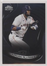 2022 Topps Chrome Black Yordan Alvarez #30 c8a