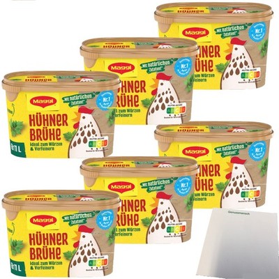 Maggi Hühner Brühe 6er Pack 6x231g Dose usy Block