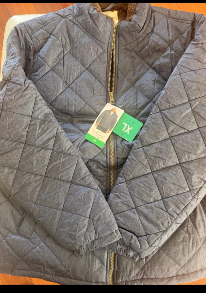 NWT Weatherproof Vintage Men’s Fleece Lined Puffer Jacket- XL
