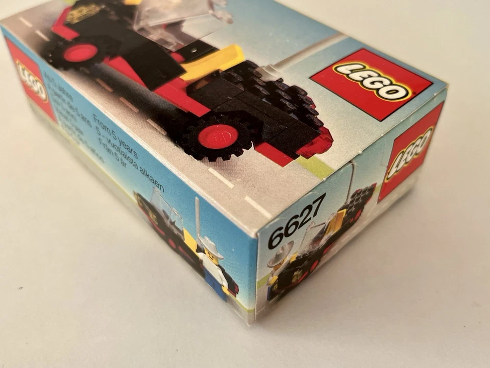LEGO 6627 Vintage LEGOLAND Town Convertible 1980 Retired Brand New Sealed MIP - Image 4 of 4
