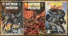 BATMAN VERSUS PREDATOR 1-3 SET HIGH GRADE 1ST BATTLE DC / DARK HORSE COMICS 1992