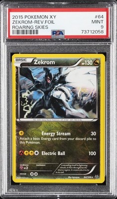 Zekrom 64/108 Roaring Skies Reverse Holo for sale online | eBay