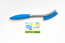 Long Handle Grout & Tile Brush | Tough Bristles | Bathroom & Shower Cleaner