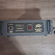 Peavey M-3000 Power Amplifier 300W 2-Channel Rack Mountable XLR/TRS Black