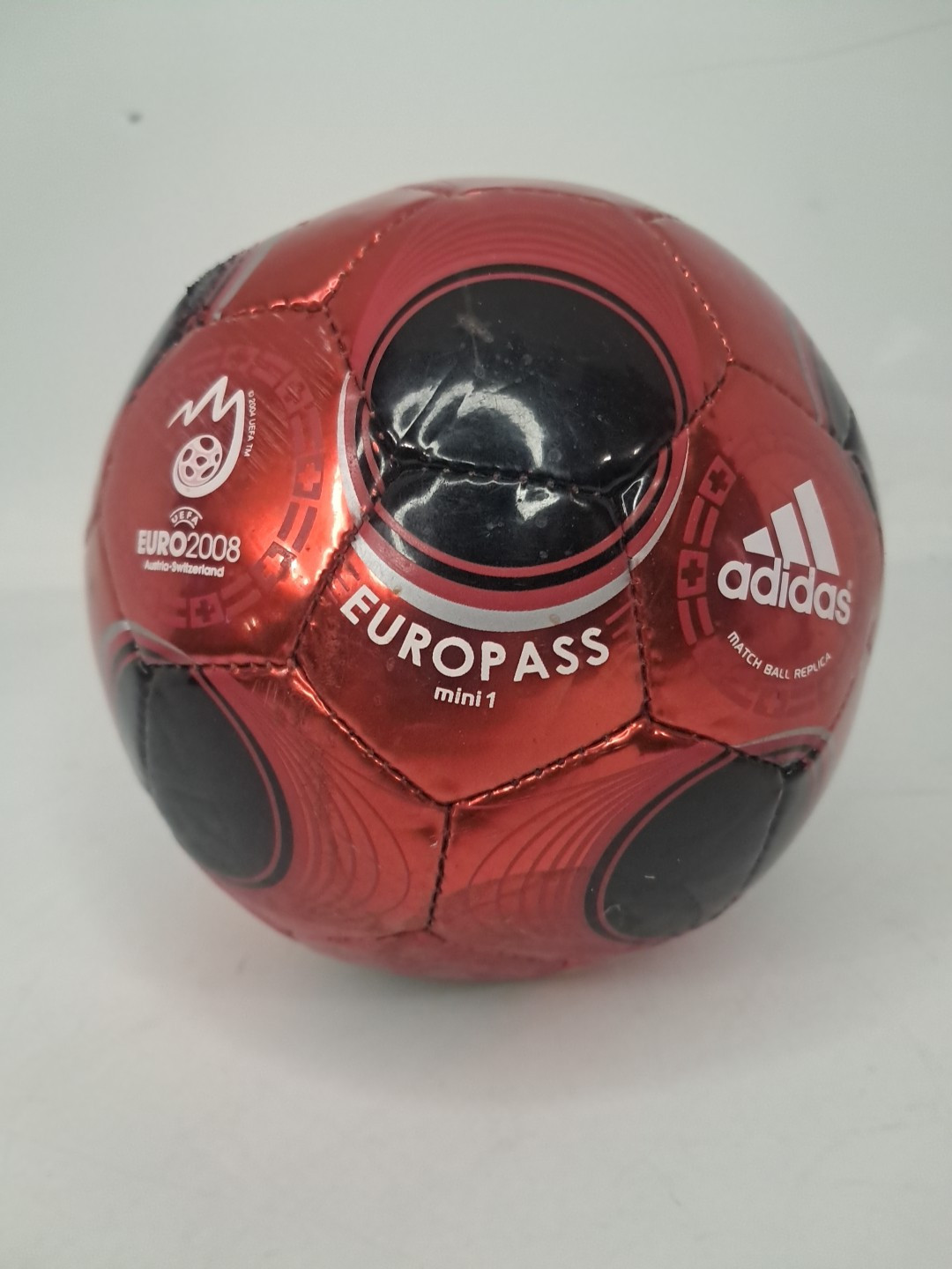 ユーロパス　公式球　アディダス チームガイスト ユーロ2008 EURO PASS UEFA Adidas Euro Cup 2008 Fifa Official Football size 5