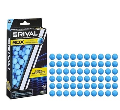 Nerf Rival Advanced Precision Battling 60x High Impact Accu-Rounds - NEW IN BOX