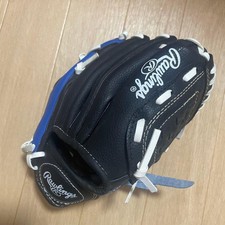 Beautiful item   Rawlings Kids Gloves Black/Blue