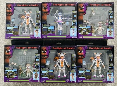 Five Nights at Freddy s FNAF Jazwares Sister Location Figuren x6 NEU Originalverpackt