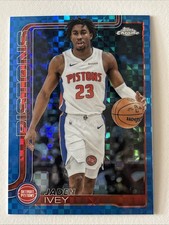 2025-26 Topps Chrome - Jaden Ivey #61 Blue X-Fractor