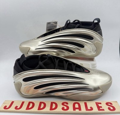 Adidas Harden Volume 9 Cyber Metallic' Basketball Shoes JR2506 Men's Sz 9.5 NWT