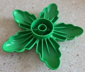 LEGO DUPLO - GREEN PALM LEAVES - 10804 JUNGLE JUNGLE - VINTAGE - USED