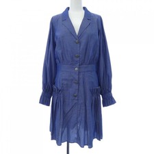 Chanel Dress Navy Size 36 Used Elegant