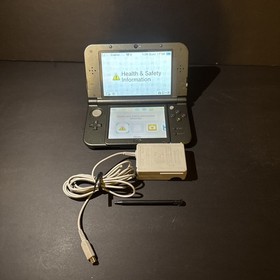 New Nintendo 3DS XL Gray Black Console W Charger US Version