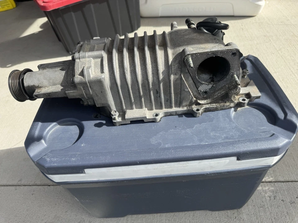 ✅🦾Supercargador Nissan Xterra Frontier 2001-2004 3,3 L 14110-5S700 128765 millas Foto 4 de 4