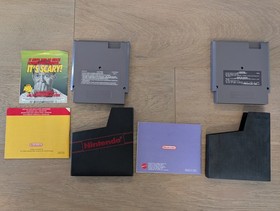 Tetris 1 and Tetris 2 Lot (Nintendo NES) - In Box with Manuals