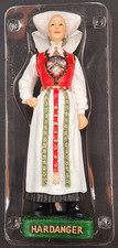 Norwegian Bunad Collection Figurine Hardanger Hardangerbunad 