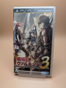 Valkyria Chronicles 2 & 3 & 3E2 Per Sony PSP – Set 3 Giochi Versione Giapponese (NTSC-J) Con Manuali