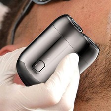 Mini-shave Portable Electric Shaver For Men Razor USB Rechargeable Home Travel 11