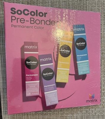 Matrix SoColor Pre-Bonded Permanent Color Swatch Book 2022 Sealed! Free Shipping