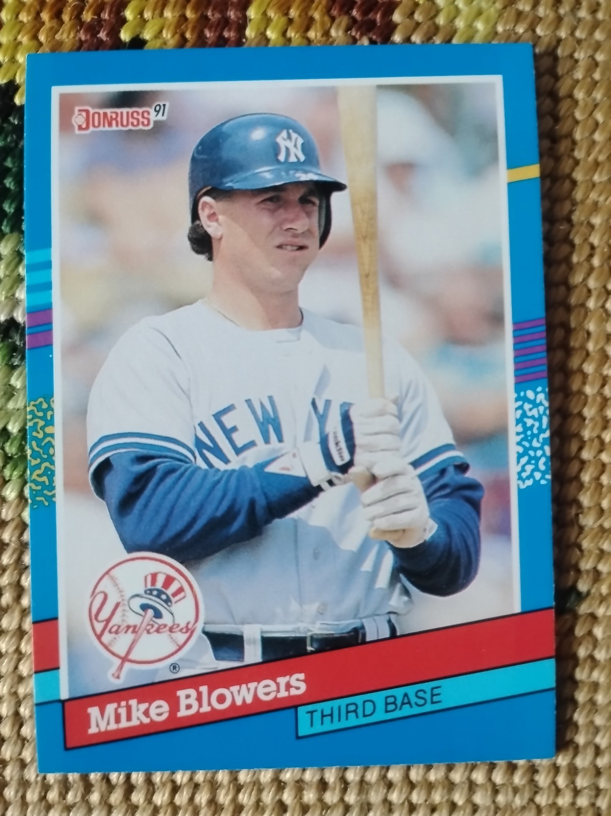 Mike Blowers - 1991 Donruss Baseball