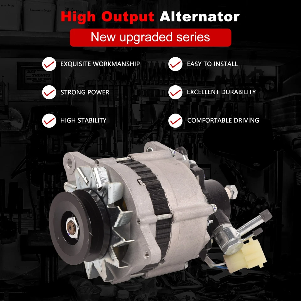 Alternador 70A 12V para Toyota Paseo 1992 1.5L-L4 2706011200 100211854 Foto 2 de 4