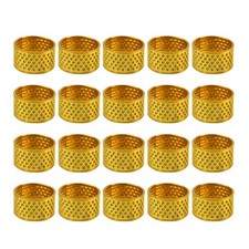 20 Pcs Needle Felting Finger Protectors Sewing Pusher Large Thimble
