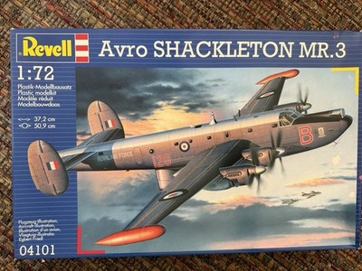 Revell 1:72 Avro Shackleton MR.3 Model Unassembled Kit No.04101