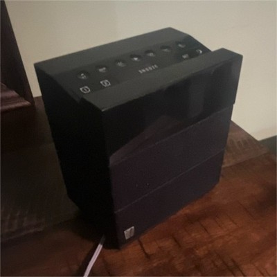 Soundfreaq Sound Rise SFQ-05 Smart Speaker Alarm Clock Black Wired 3.5mm Jack