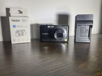 Panasonic LUMIX DMC-FX100 Black 12 MP Compact Camera W 2 Batteries