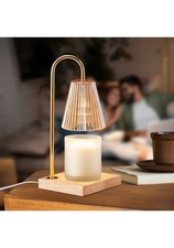 Mikasa Electric Candle Warmer Lamp - Dimmer, No Flame, 5" x 4" Jar Candles