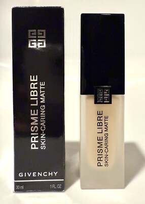 Givenchy Prisme Libre Skin-Caring MATTE  Foundation 1-N80 Full Size NIB
