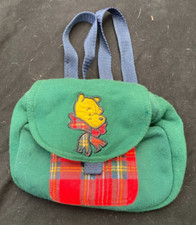 The Disney Store - Winnie the Pooh Green Cloth Mini Backpack, Must See