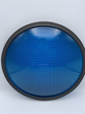 Glass Kopp Eagle Signal 12'' Green/Blue TL-4988 Traffic/Train Lens Cover w/Gasket