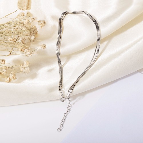 FLORAY FUßKETTCHEN 925 STERLING SILBER PLATTIERT FUßKETTE FUß SCHMUCK KETTE NEU - Bild 3 von 6