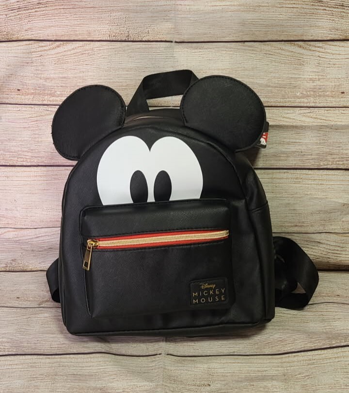 Bioworld Disney Women\'s Black & White Mickey Mouse Mini Backpack  W/3D Ears-NWT Bioworld Disney main image 2