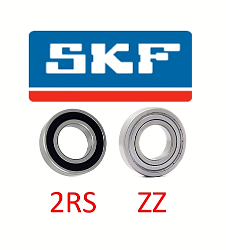 SKF 61800 to 61808 (6800 to 6808) genuine SKF bearings - choose your seals - NIB - Afbeelding 1 van 1