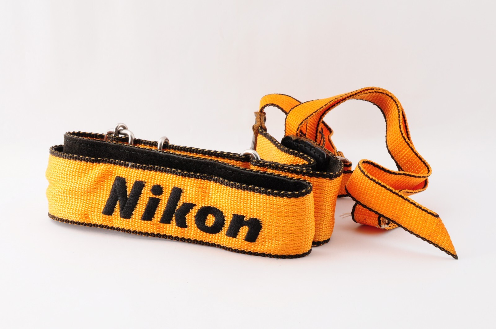 Vintage Yellow Nikon Tripod Strap Made in Japan Rare Collectible