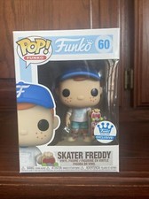 Funko POP! Freddy Funko: Skater Freddy #60 Funko Shop Exclusive Sticker VAULTED!