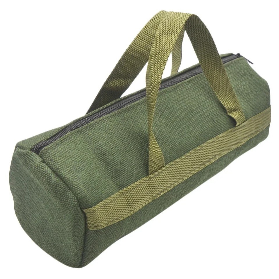 Multifunction Storage Bag Canvas Toolkit Pouch Durable Tool Storage