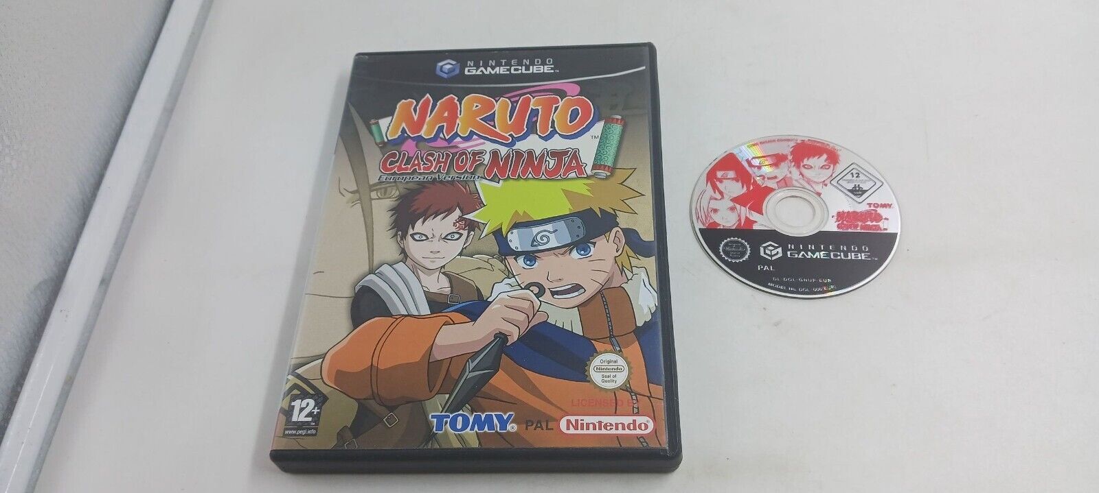 Jeu Nintendo Gamecube Game Cube Naruto Clash of Ninja sans notice