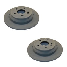 Image of Mercedes-Benz Genuine Brake Discs Pair Rear Axle Braking Vito W639 A6394230112