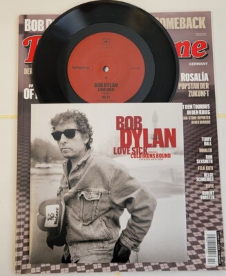 Rolling Stone, No. 340 February 2023, Bob Dylan, Booklet + 7'' Vinyl Germany. New