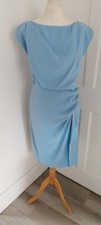 Coast Womens blue Dress UK 18 EU 46 US 14 Evening Cocktail Party Wedding Zip