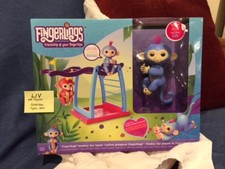 Authentic WowWee Fingerlings LIV Monkey with Playset - Mint in Box