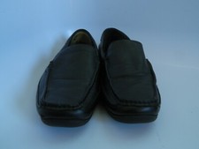 Dexter Comfort Memory Foam Mens Slip On Black Loafer Shoes Size 9.5